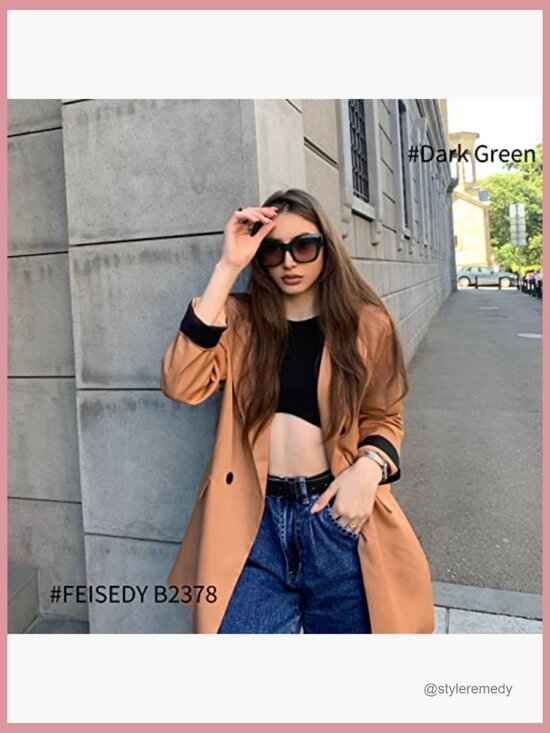 Oversized Cat Eye Sunglasses Vintage Retro Thick Frame UV400 Protection main image 4
